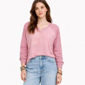 ANTHRO SIZE XS Saturday Sunday Waffle Knit Top